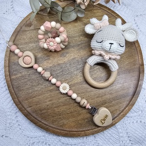 Első Ajándékom Babaköszöntő ajándékbox  - baba - mama - baba játékok - cumilánc - Meska.hu