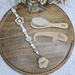 Első Ajándékom Babaköszöntő ajándékbox  - baba - mama - baba játékok - cumilánc - Meska.hu