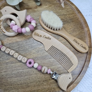 Első Ajándékom Babaköszöntő ajándékbox  - baba - mama - baba játékok - cumilánc - Meska.hu