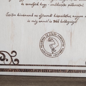 Lánybúcsús oklevél - esküvő - lánybúcsú - Meska.hu