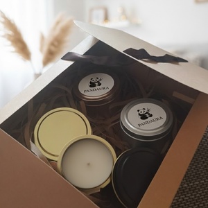 Kézzel Készült Szójaviasz Illatgyertya Szett � 4 db - otthon & életmód - gyertya, illat, aroma - gyertya - Meska.hu