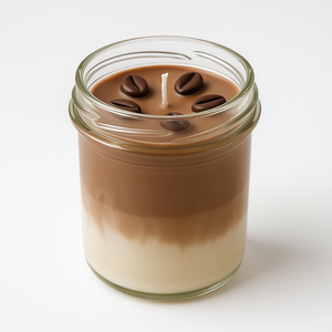 Pandaura Kávé-Vanília Szójaviasz Gyertya - otthon & életmód - gyertya, illat, aroma - gyertya - Meska.hu