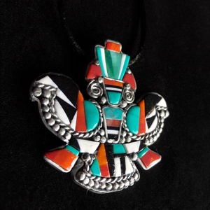 Navajo stílusú sas nyaklánc - ékszer - nyaklánc - medálos nyaklánc - Meska.hu