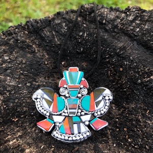 Navajo stílusú sas nyaklánc - ékszer - nyaklánc - medálos nyaklánc - Meska.hu