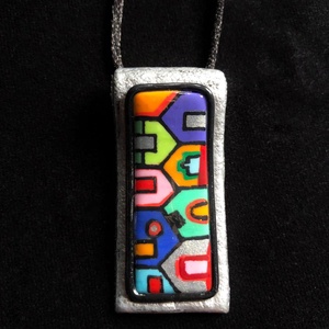 Hundertwasser nyaklánc - Meska.hu