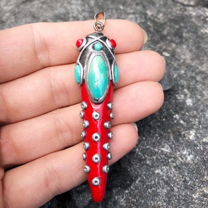 Apró színes amulett (több színben-méretben) - ékszer - nyaklánc - medál - Meska.hu