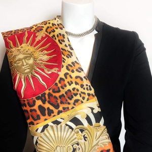 Kézzel festett selyemkendő �Baroque 90x90cm (pongé 8) - ruha & divat - sál, sapka, kendő - vállkendő - Meska.hu