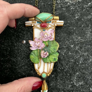 Lily nyaklánc - ékszer - nyaklánc - medálos nyaklánc - Meska.hu