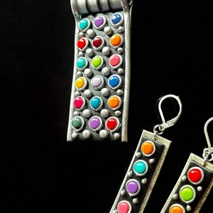 Tarka bogyós ékszer szett - esküvő - ékszer - ékszerszett - Meska.hu