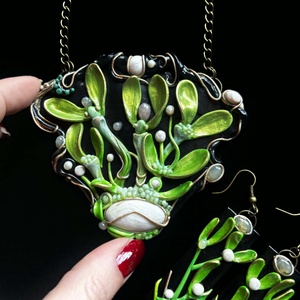 �Levelek ékszer szett - ékszer - ékszerszett - Meska.hu