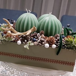 Adventi asztaldísz   - karácsony - adventi díszek - adventi asztaldísz - Meska.hu