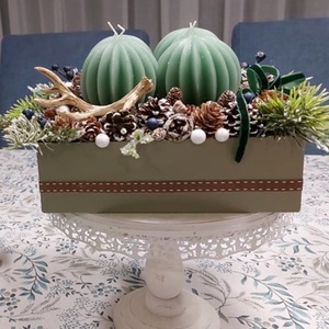 Adventi asztaldísz   - karácsony - adventi díszek - adventi asztaldísz - Meska.hu