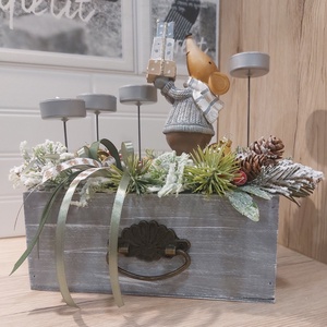 Adventi box  - karácsony - adventi díszek - adventi asztaldísz - Meska.hu