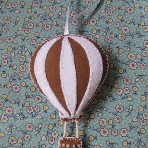 Rendelhető filc mézeskalács  hőlégballon - Meska.hu