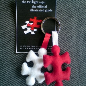 Alkonyat puzzle kulcstartó -  - Meska.hu