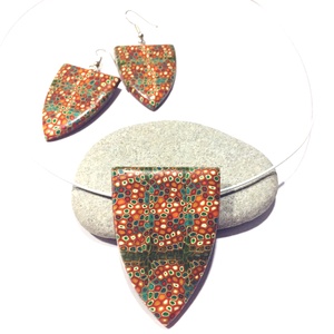 Narancsos szett - Meska.hu