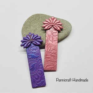 Virágos álmok könyvjelző, Könyv & Zene, Könyvjelző, Gyurma, MESKA