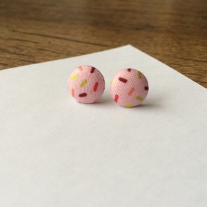 Candy cukorkás bedugós fülbevaló - Meska.hu