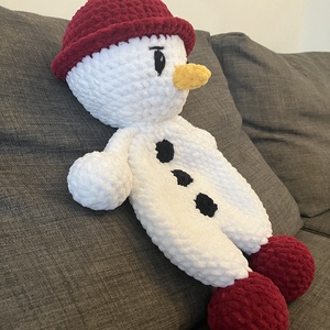 Hóember nyunyó - játék & sport - plüssállat & játékfigura - más figura - Meska.hu