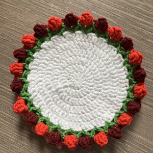 Pohár alátét = virágcsokor - otthon & életmód - konyhafelszerelés, tálalás - tálalás - tányér- és poháralátét - Meska.hu