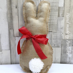 Húsvéti  nyuszi, pom-pom farokkal -  - Meska.hu