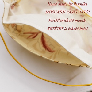 Akció!! 1500 helyett  ZSEBES Szájmaszk, arcmaszk. Fölül betehető a BETÉTÉT  -  - Meska.hu