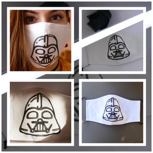 STAR WARS / ROHAMOSZTAGOS  Férfi Szájmaszk, fülre akasztható.  HÍMZETT!! ARCFORMÁRA SZERKESZTVE! - férfi & uniszex - férfi & uniszex - Meska.hu