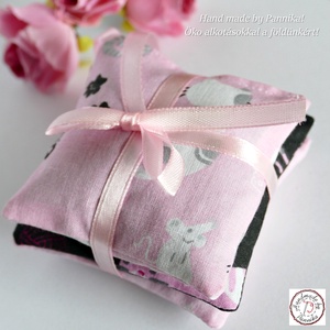 Levendula párnácskák 3 darab /Cicusos-csillagos - otthon & életmód - gyertya, illat, aroma - illatzsák - Meska.hu