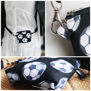 Kis focis övtáska, testtáska, neszesszer vagy akár pénztárca - táska & tok - övtáska - Meska.hu