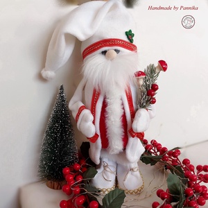 Mikulásapó, Karácsony, Karácsonyi lakásdekoráció, Karácsonyi manók, figurák, Baba-és bábkészítés, Varrás, MESKA