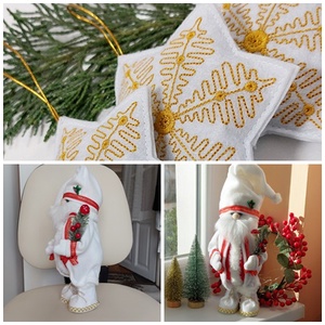 Mikulásapó - karácsony - karácsonyi lakásdekoráció - karácsonyi manók, figurák - Meska.hu