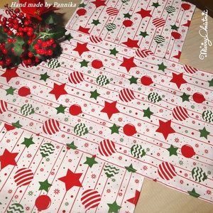 Karácsonyi asztalterítő, asztali futó ( KÉT DARAB ELÉRHETŐ ! ) - karácsony - karácsonyi lakásdekoráció - ünnepi asztaldekoráció - Meska.hu
