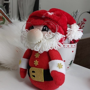 Mikulás manócska, Karácsony, Karácsonyi lakásdekoráció, Karácsonyi manók, figurák, Varrás, MESKA