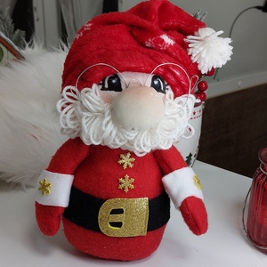 Mikulás manócska - karácsony - karácsonyi lakásdekoráció - karácsonyi manók, figurák - Meska.hu