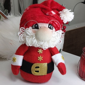 Mikulás manócska - karácsony - karácsonyi lakásdekoráció - karácsonyi manók, figurák - Meska.hu