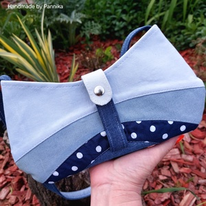 Női válltáska farmerből - Meska.hu