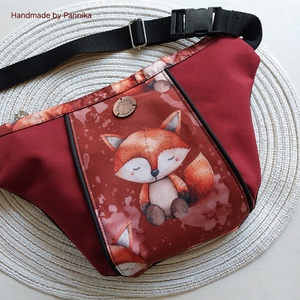 Rókás átvethető táska - Meska.hu