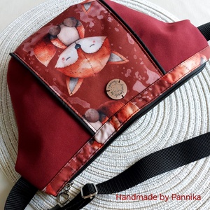 Rókás átvethető táska - táska & tok - kézitáska & válltáska - vállon átvethető táska - Meska.hu