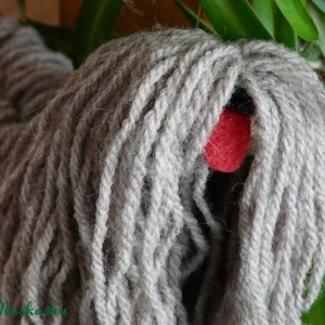 AKCIÓ!! Szürke puli (marionett) 1500ft helyett-1000ft -  - Meska.hu