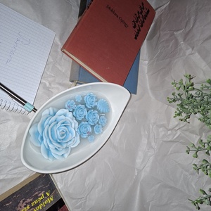 Rózsatál - otthon & életmód - gyertya, illat, aroma - gyertya - Meska.hu