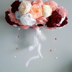 Babaszoba dekor, babaforgó kiságy/pelenkázó fölé baba, kislány részére - játék & sport - Meska.hu