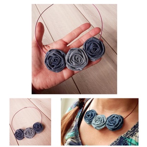 Farmer nyaklánc Pántvirágosan - ékszer - nyaklánc - medálos nyaklánc - Meska.hu