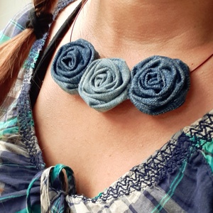 Farmer nyaklánc Pántvirágosan - ékszer - nyaklánc - medálos nyaklánc - Meska.hu