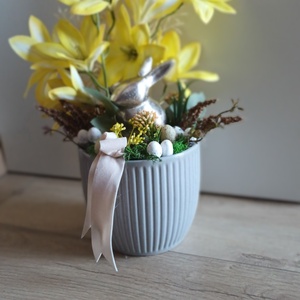 Magnólia húsvéti asztaldísz - Meska.hu