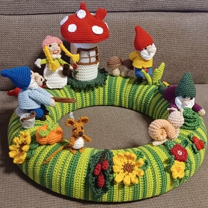 Horgolt asztaldísz - otthon & életmód - dekoráció - dísztárgy - Meska.hu