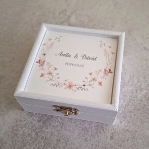 Esküvői pénzátadó doboz, nászajándék - fehér - esküvő - emlék & ajándék - nászajándék - esküvői pénzátadó doboz - Meska.hu