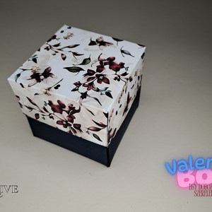 Valentin Box, meglepetéssel - Egy doboznyi Szerelem - Kék - otthon & életmód - gyertya, illat, aroma - gyertya - Meska.hu