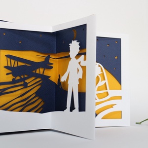 Exupéry: A kis herceg művészkönyv / The Little Prince artists' book -  - Meska.hu