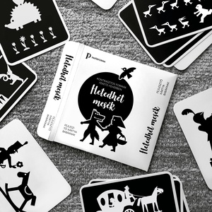 Hetedhét mesék - fejlesztő kontraszt kártya csomag babáknak - baba - mama - babaszoba dekoráció - babaszoba kép - Meska.hu