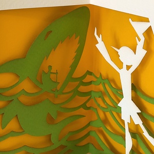 Collodi: Pinokkió kalandjai - karusszel könyv - otthon & életmód - dekoráció - asztal és polc dekoráció - könyvszobor - Meska.hu